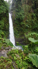 La Paz Waterfall, one of the most famous waterfall cascades in Costa Rica.