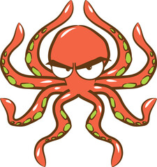 octopus png graphic clipart design