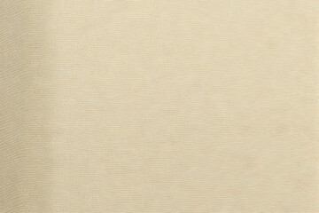Light Beige Linen Textured Background. Abstract Natural Textile Design Pattern. Generative AI