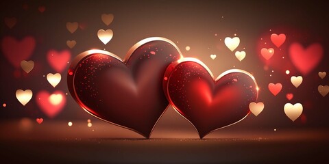 Valentines day background, pattern