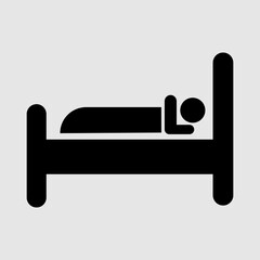 Hotel Icon Vector. Simple flat symbol. trendy style illustration on white background..eps