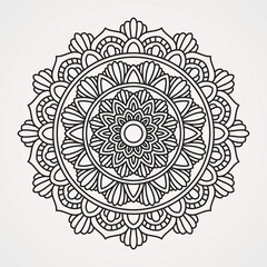 decorative patterns of mandala flowers with decoration. suitable for henna, tattoos, photos, coloring books. islam, hindu,Buddha, india, pakistan, chinese, arab