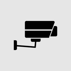 Security Camera flat vector icon. trendy style illustration on white background..eps