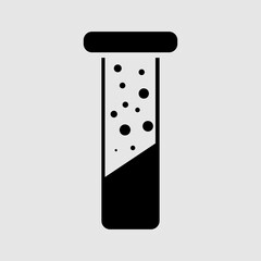 Tube flat vector icon. Hand drawn style design illustrations..eps