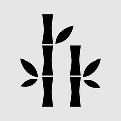 Bamboo Tree flat vector icon.trendy style illustration on white background..eps
