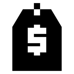 price tag glyph icon