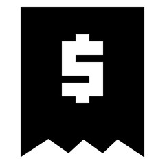 Obraz premium bil glyph icon