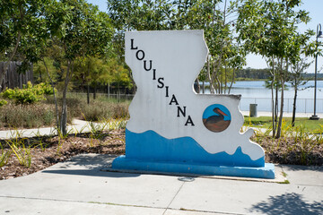 Welcome to Louisianna at nice rest stop.