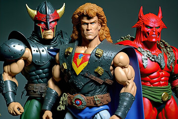 Toy Action Figure Set