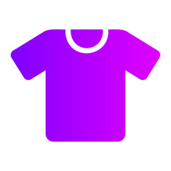 tshirt gradient icon