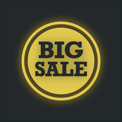 Big Sale, Promotion board, stock burn, big promotion, liquidation.