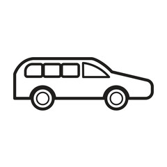 car transportation icon  vector  illustration design logo template flat style trendy collection