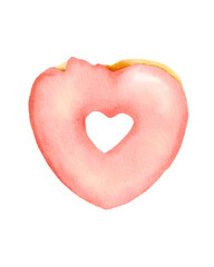 heart shaped cookie