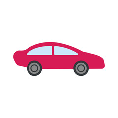 Fototapeta na wymiar car transportation icon color vector illustration design logo template flat style trendy collection