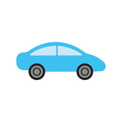 car transportation icon  color vector illustration design logo template flat style trendy collection