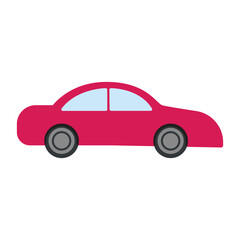 car transportation icon  color vector illustration design logo template flat style trendy collection