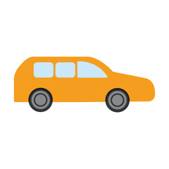 car transportation icon  color vector illustration design logo template flat style trendy collection
