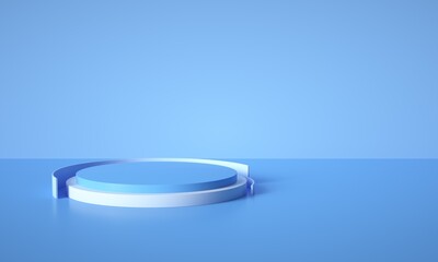 3D rendering of promotional background