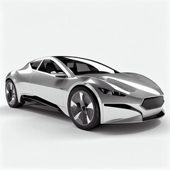 Obraz na płótnie Canvas Electric car concept.