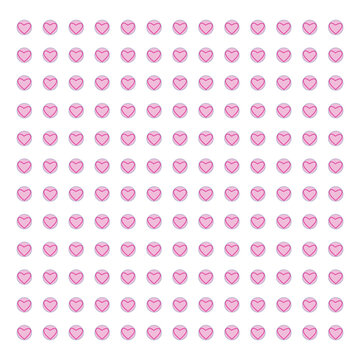 Cute little Valentine hearts