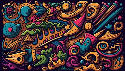 Cool pattern background. colorful