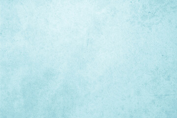 Blue light concrete texture for background in summer wallpaper. Cyan cement colour sand wall of tone vintage. Abstract teal dark color.
