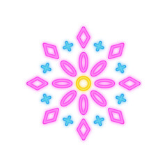 Fireworks Neon Signboard