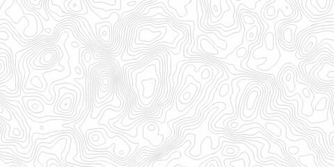 Topographic map. Geographic mountain relief. Abstract lines background. Contour maps. Vector illustration, Topo contour map on white background, Topographic contour lines vector map seamless pattern.
