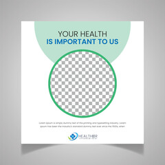 Medical Social Media Post Template