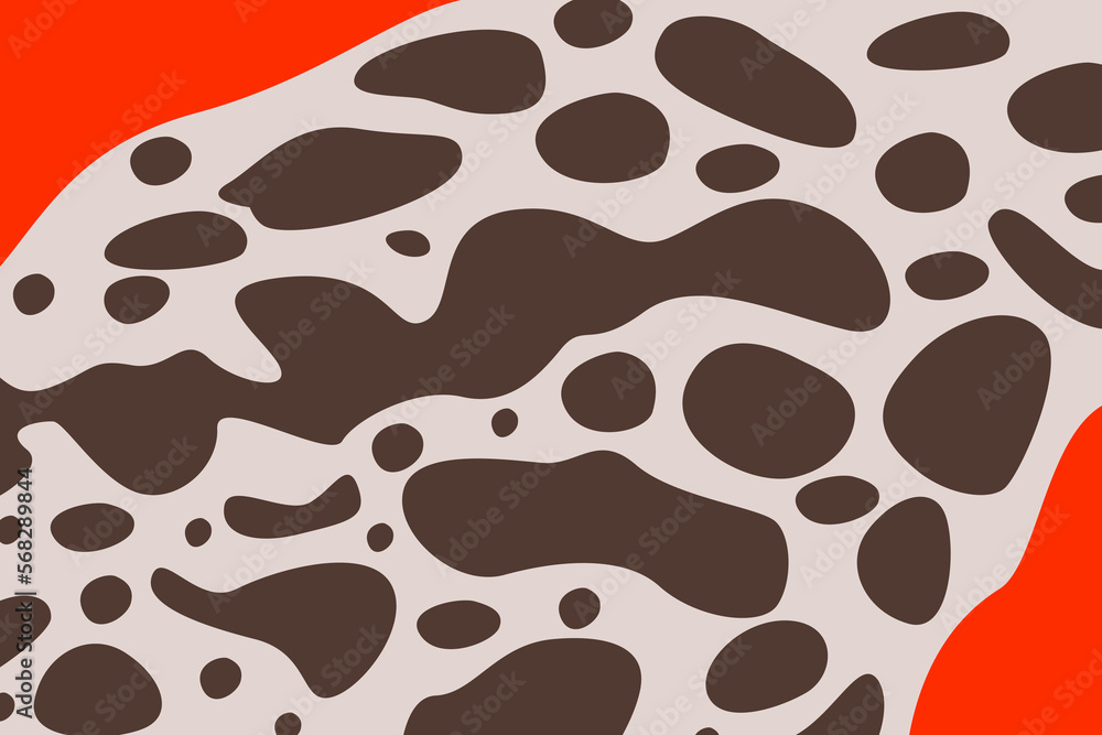 Poster abstract fluid pattern for natural background