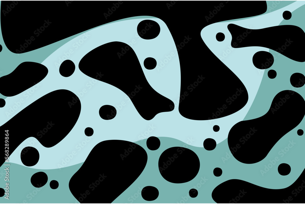 Poster Abstract random shape pattern for wallpaper