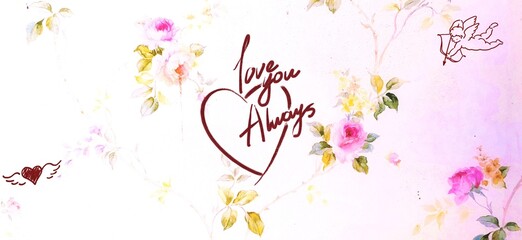 valentine's day pink background picture
