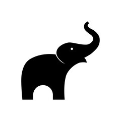 Cute elephant logo