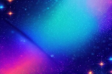 background with stars abstract generative Ai