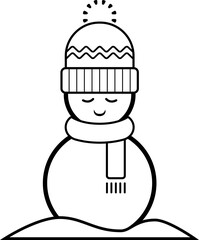 winter icon illustration