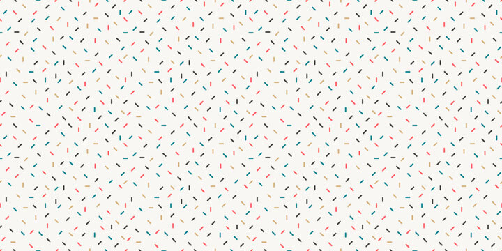 Sprinkle vector seamless pattern background