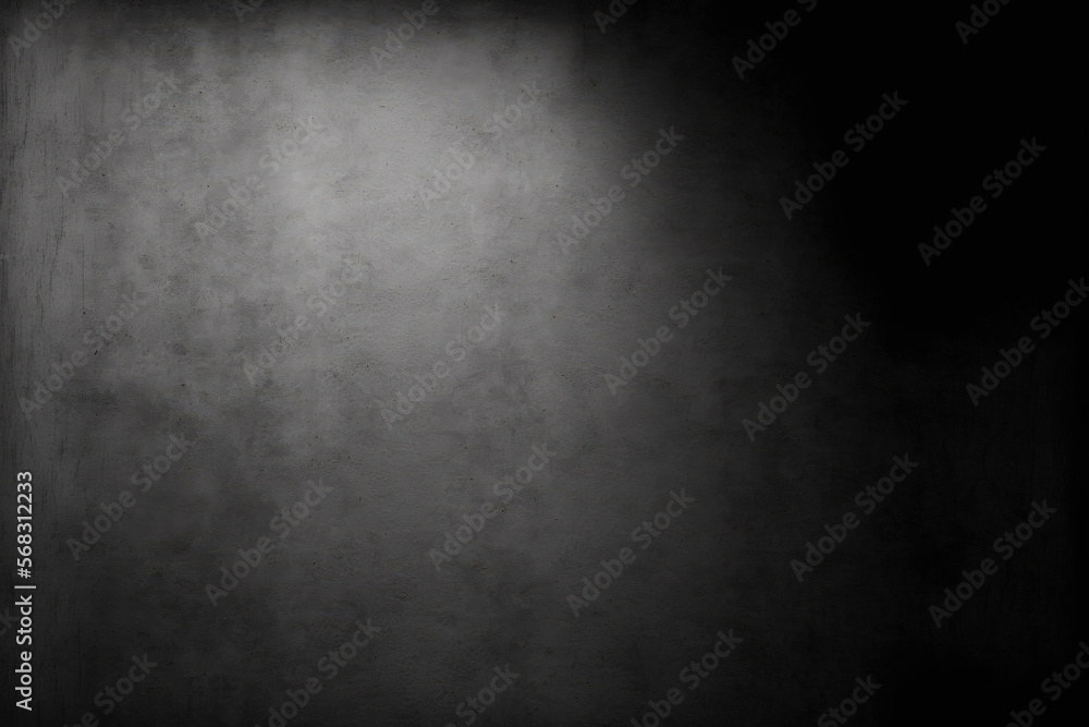Poster concrete background or texture painted in a dark gray with shadow and grain details. image with room