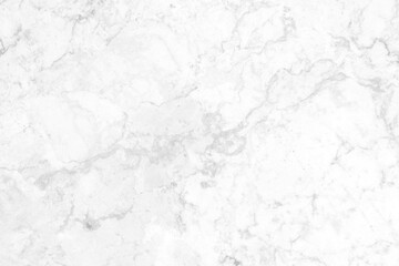 White marble texture background pattern with high resolution.