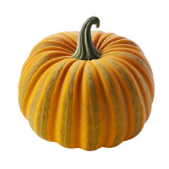 pumpkin (vegetable ingredient) isolated on transparent background cutout