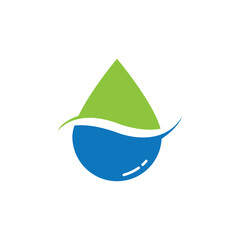 water drop Logo Template vector