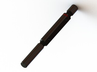 Cylindrical Type Plug Gauge (Small - Medium Size) 3D Rendering