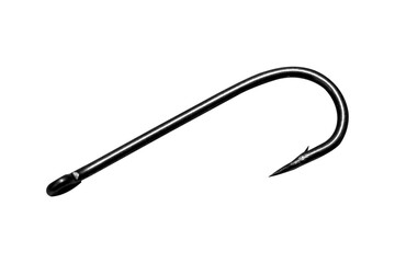 fish hook isolated from background