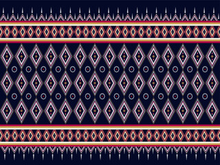 Geometric ethnic pattern seamless . seamless pattern. Design for fabric, curtain, background, carpet, wallpaper, clothing, wrapping, Batik, fabric pattern