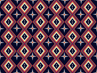 Geometric ethnic pattern seamless . seamless pattern. Design for fabric, curtain, background, carpet, wallpaper, clothing, wrapping, Batik, fabric pattern
