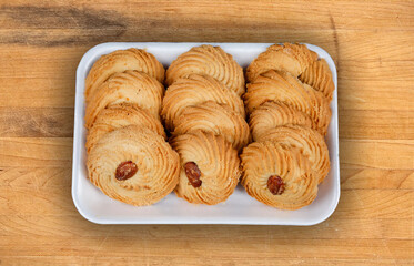 Traditional Persian Cookies with Almonds