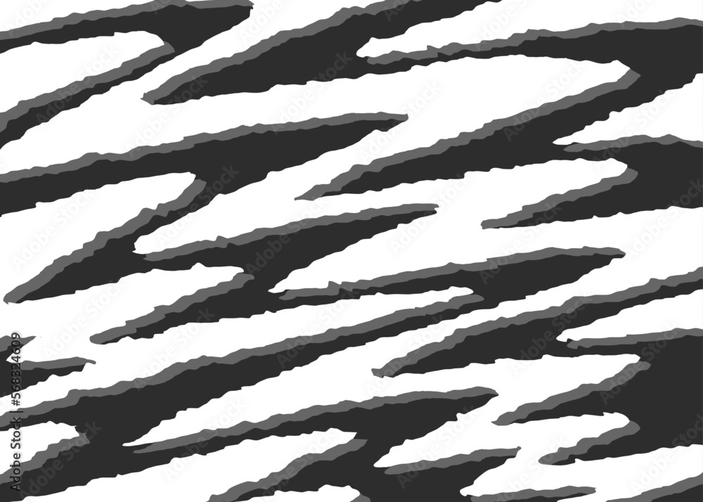 Poster abstract background with rough wavy line pattern