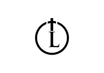 Church logo and Church symbol design vector with the letter 