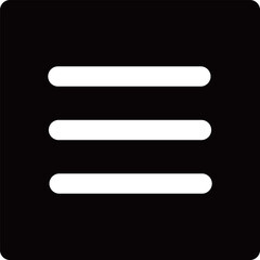 Obraz premium メニューバーのアイコン02