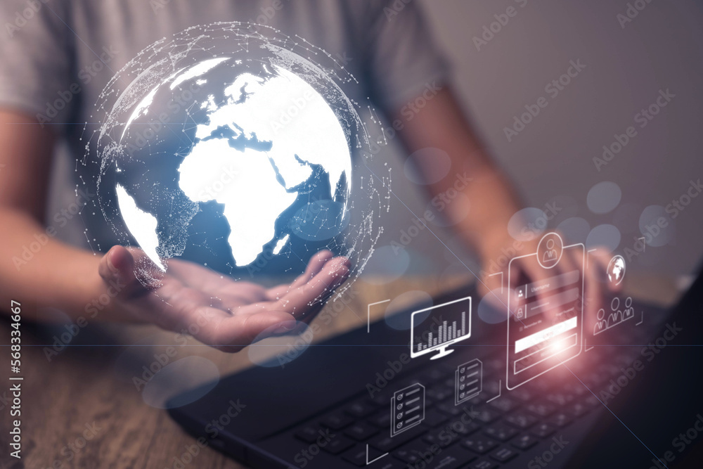 Poster log in with your laptop password. unlocking the internet connection, access to big data online via t