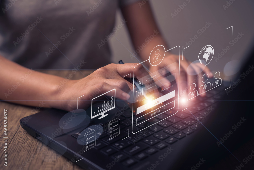 Poster log in with your laptop password. unlocking the internet connection, access to big data online via t